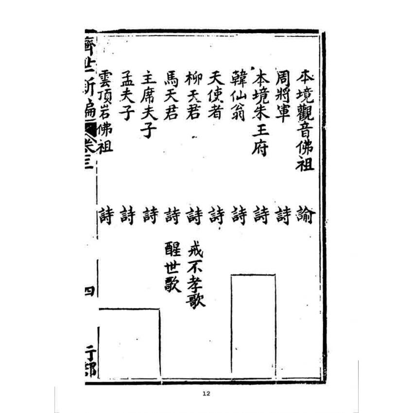 博揚古籍選 宗教篇 濟世新編(卷三)