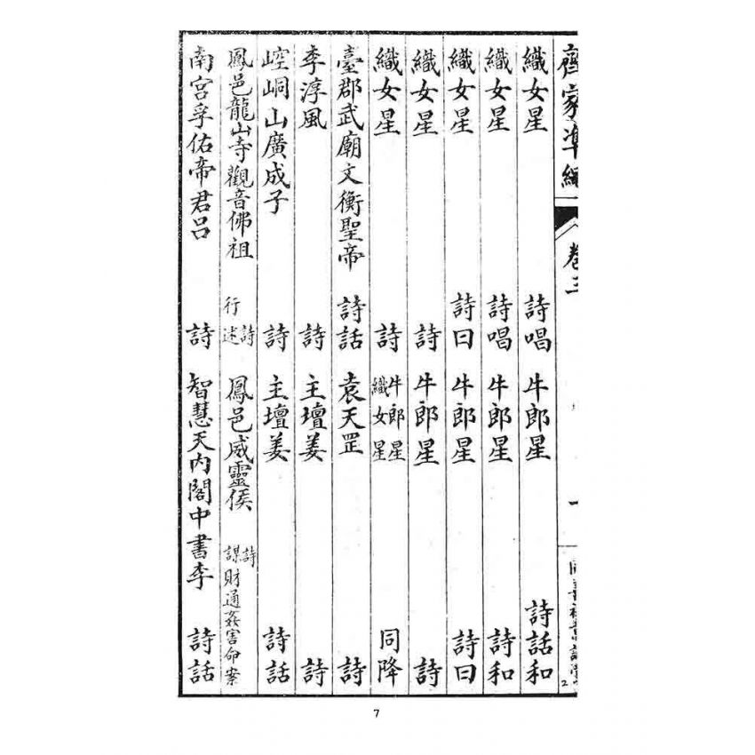 博揚古籍選 宗教篇 齊家準繩下(卷三)