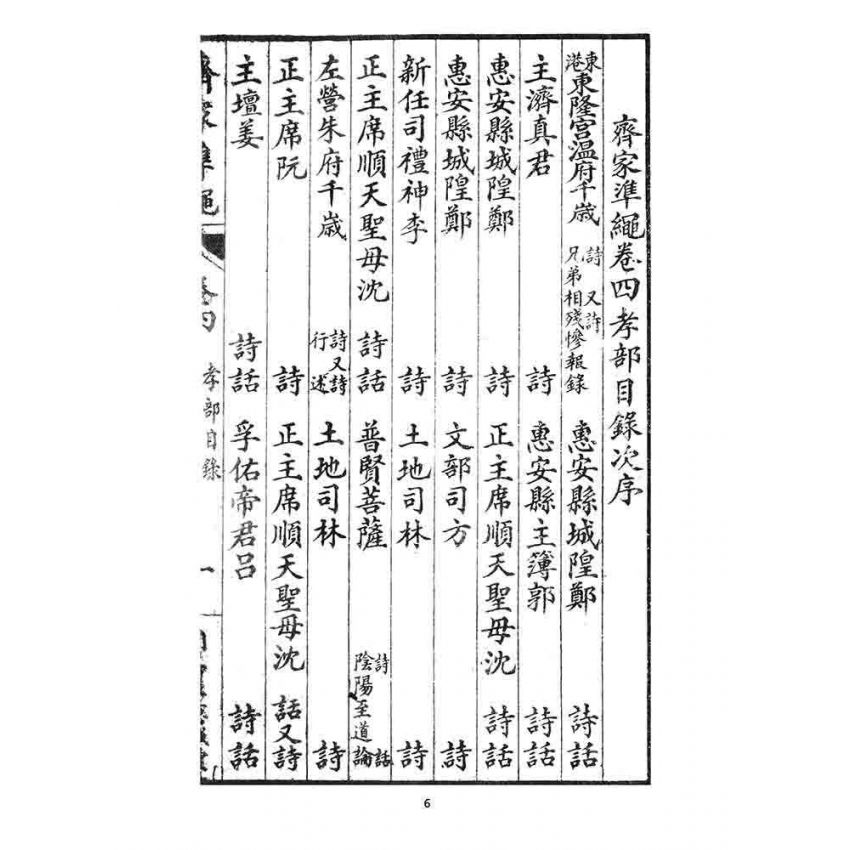 博揚古籍選 宗教篇 齊家準繩下(卷四)