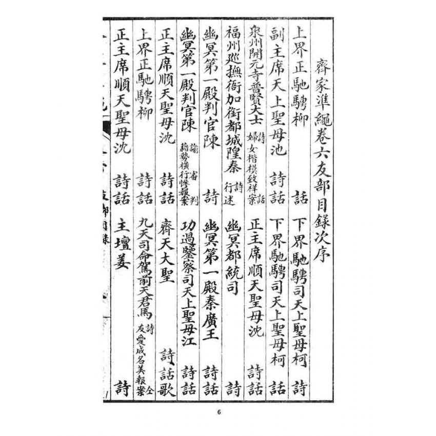博揚古籍選 宗教篇 齊家準繩下(卷六)