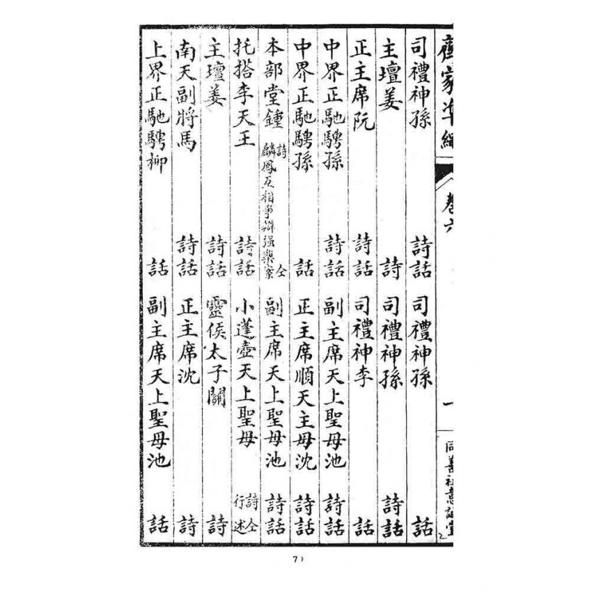 博揚古籍選 宗教篇 齊家準繩下(卷六)