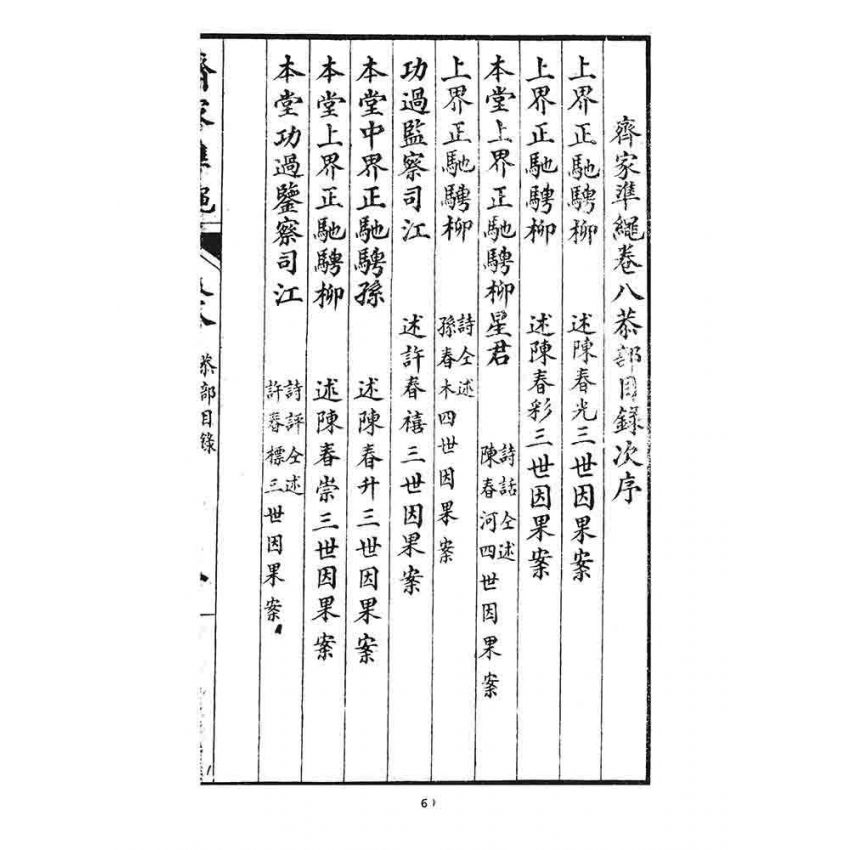 博揚古籍選 宗教篇 齊家準繩下(卷八)