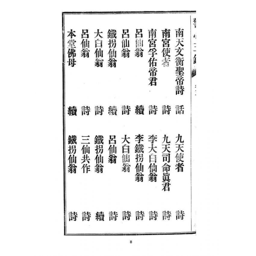 博揚古籍選 宗教篇 警心玉鑑(卷三)