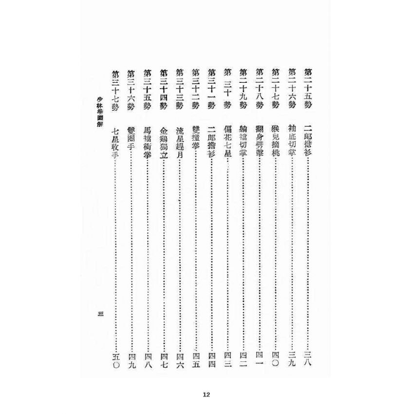 博揚古籍選 宗教篇 少林拳圖解