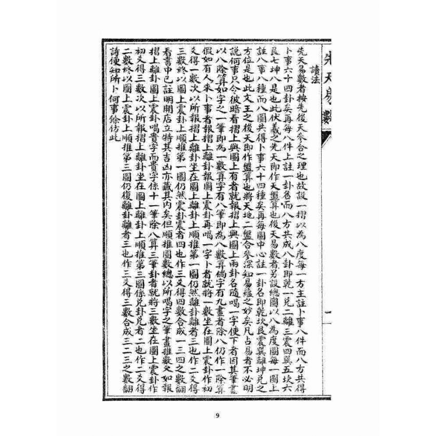 博揚古籍選 宗教篇 文王先天易數