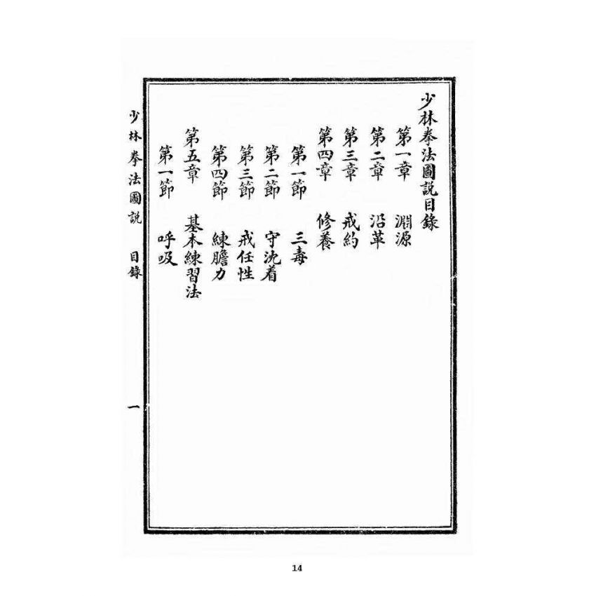 博揚古籍選 宗教篇 少林拳法圖說