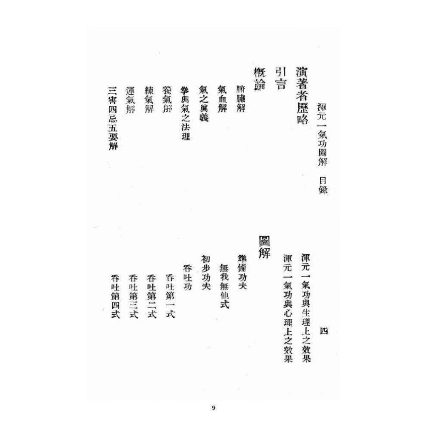 博揚古籍選 宗教篇 渾元一氣功(少林上乘功夫)