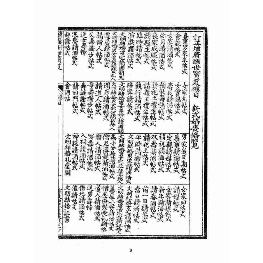 博揚古籍選 宗教篇 新增酬世寶笈