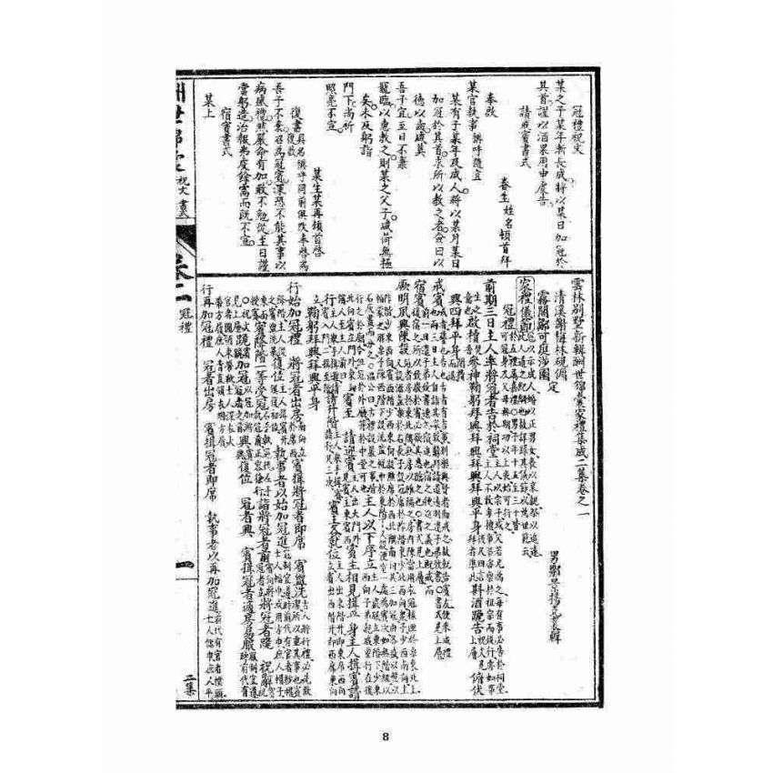 博揚古籍選 宗教篇 酬世錦囊二集卷一~卷四
