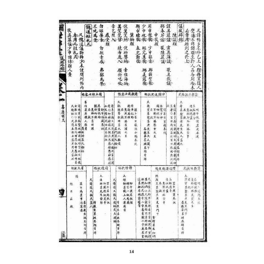 博揚古籍選 宗教篇 酬世錦囊三集卷一、二