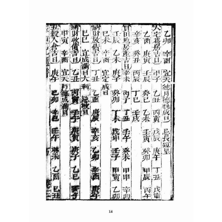 博揚古籍選 宗教篇 玉匣記通書(卷三、四、五、六)