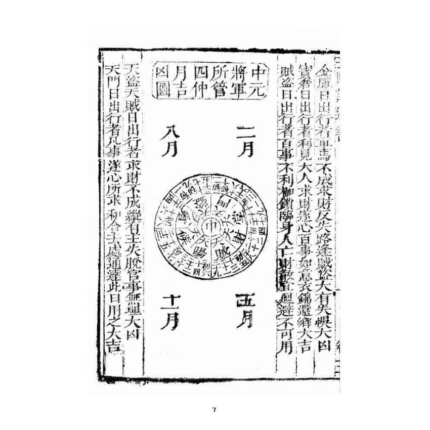 博揚古籍選 宗教篇 玉匣記通書(卷三、四、五、六)