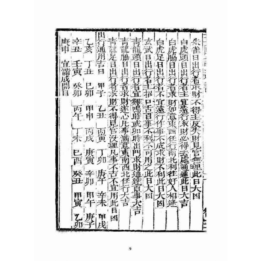 博揚古籍選 宗教篇 玉匣記通書(卷三、四、五、六)