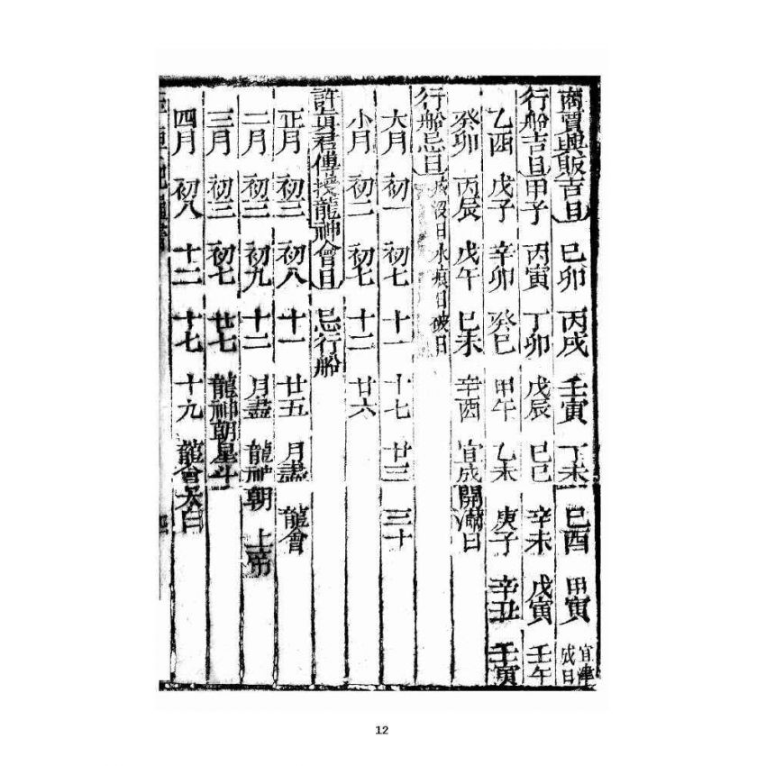 博揚古籍選 宗教篇 玉匣記通書(卷三、四、五、六)