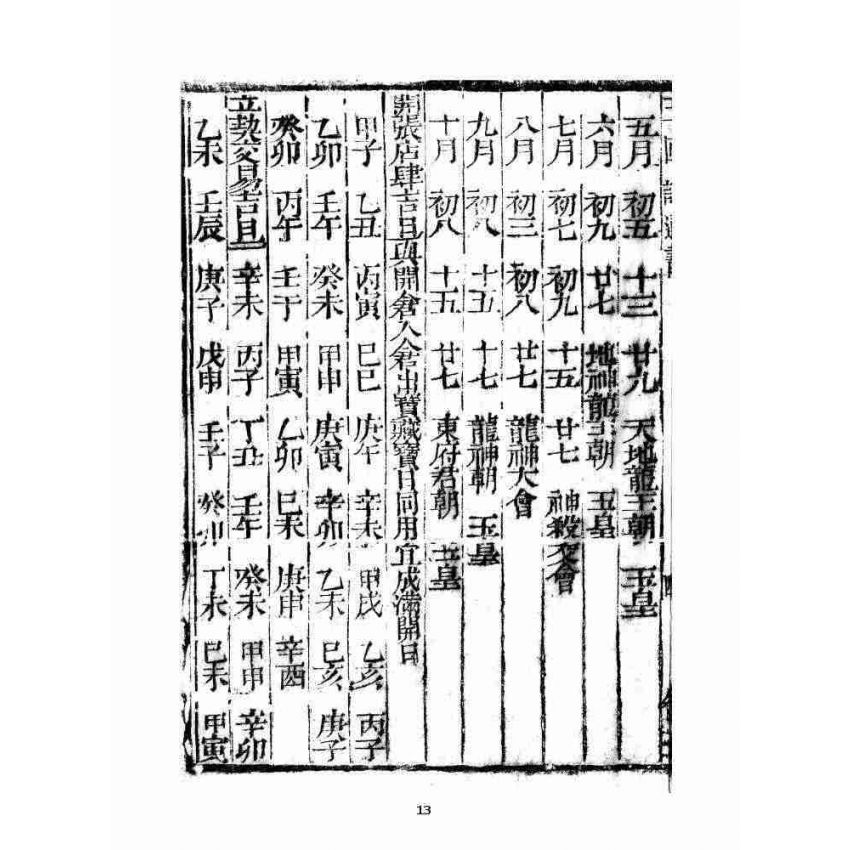 博揚古籍選 宗教篇 玉匣記通書(卷三、四、五、六)