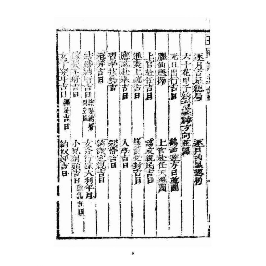 博揚古籍選 宗教篇 選擇通書廣玉匣記