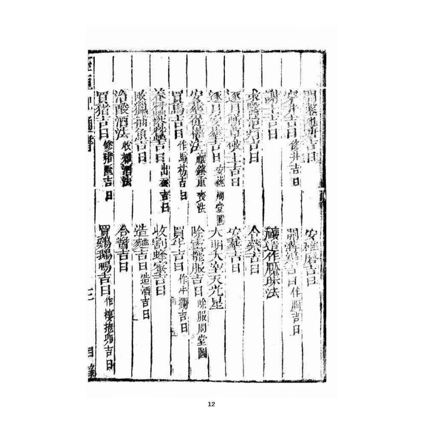 博揚古籍選 宗教篇 選擇通書廣玉匣記