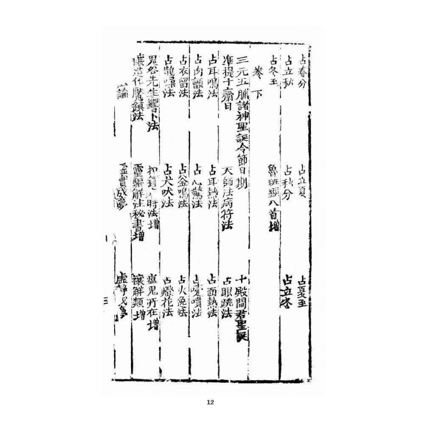 博揚古籍選 宗教篇 玉匣記