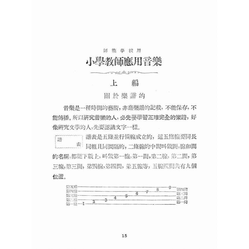 博揚古籍選(文教篇):小學教師應用音樂