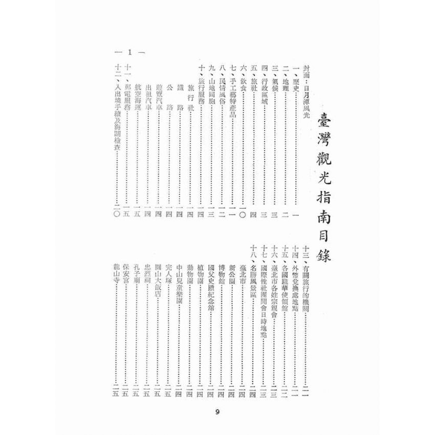 博揚古籍選(文教篇):臺灣觀光指南
