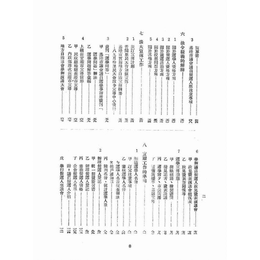 博揚古籍選(歷史篇):基隆市選舉-第二輯
