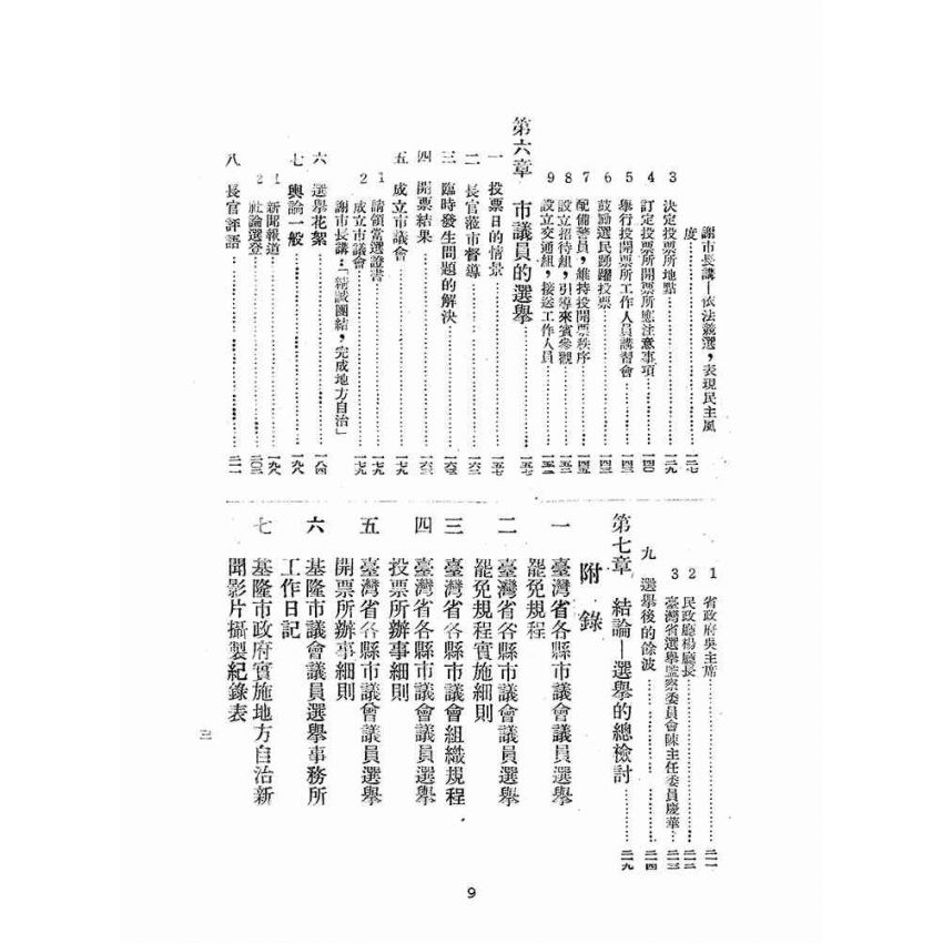 博揚古籍選(歷史篇):基隆市選舉-第二輯