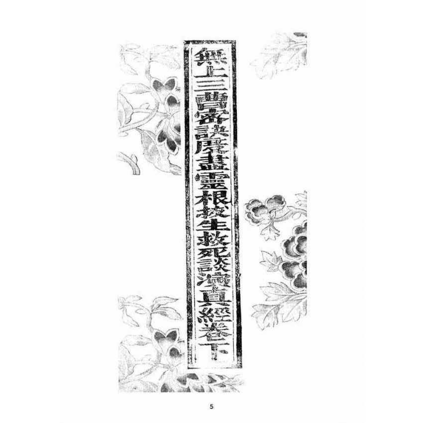 博揚古籍選(宗教篇):無上三曹密訣度盡靈根拔生救死談演真經(卷下)