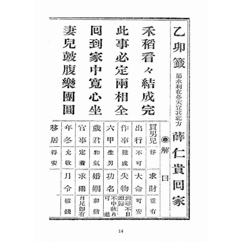 博揚古籍選(宗教篇):天上聖母籤詩解