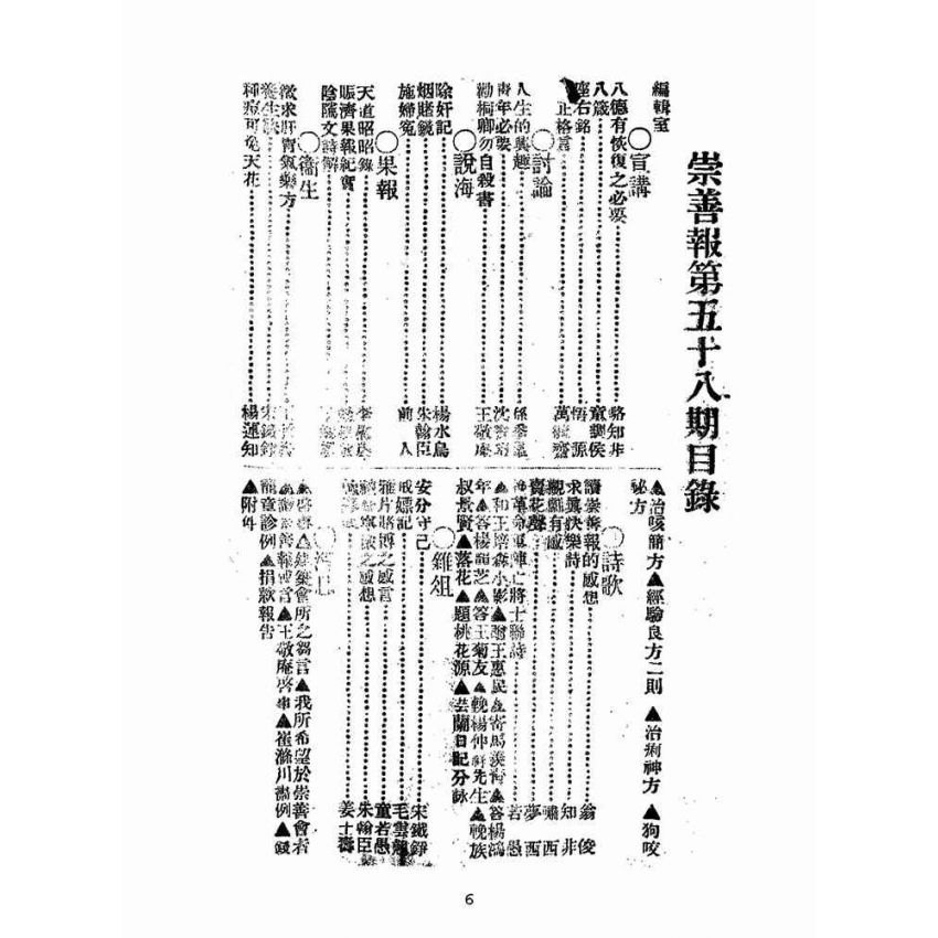 博揚古籍選(宗教篇):崇善報-第五十八期