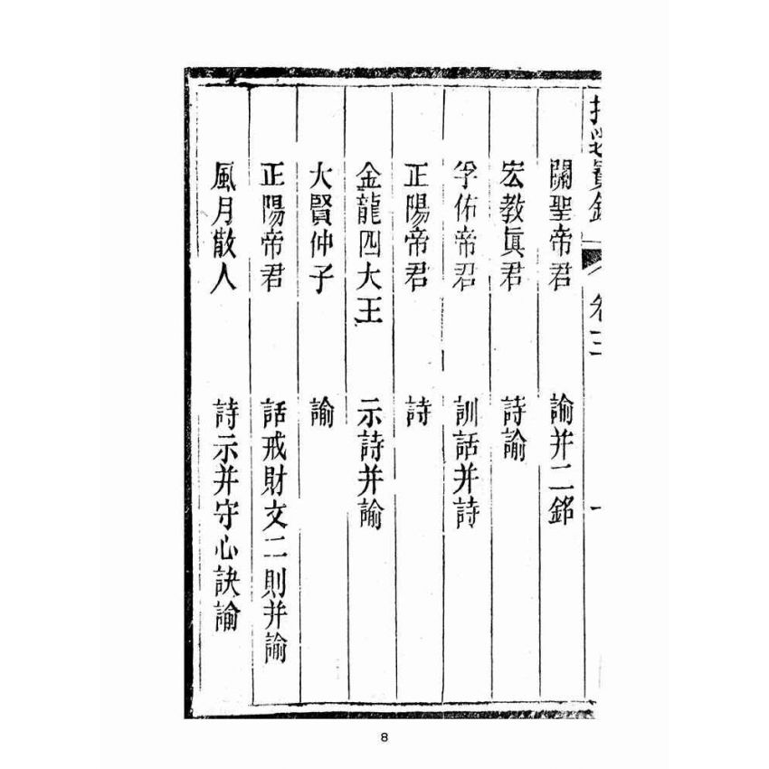 博揚古籍選(宗教篇):指迷寶錄-三集
