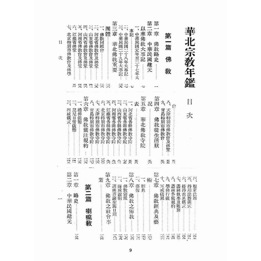 博揚古籍選(宗教篇):華北宗教年鑑