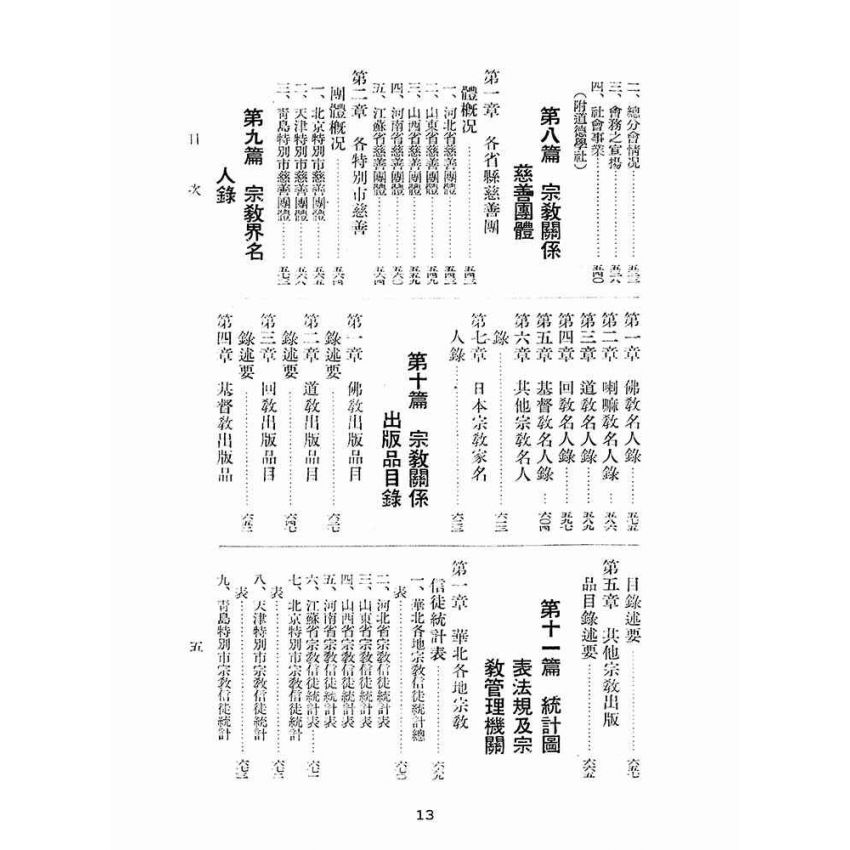 博揚古籍選(宗教篇):華北宗教年鑑