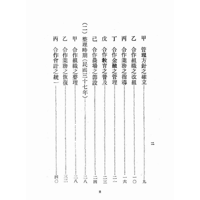 博揚古籍選(歷史篇):合作事業與合作農場