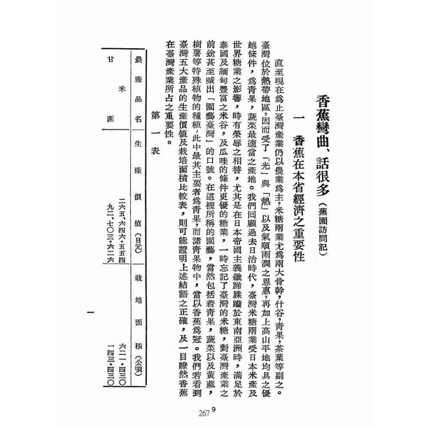 博揚古籍選(歷史篇):香蕉彎曲話很多