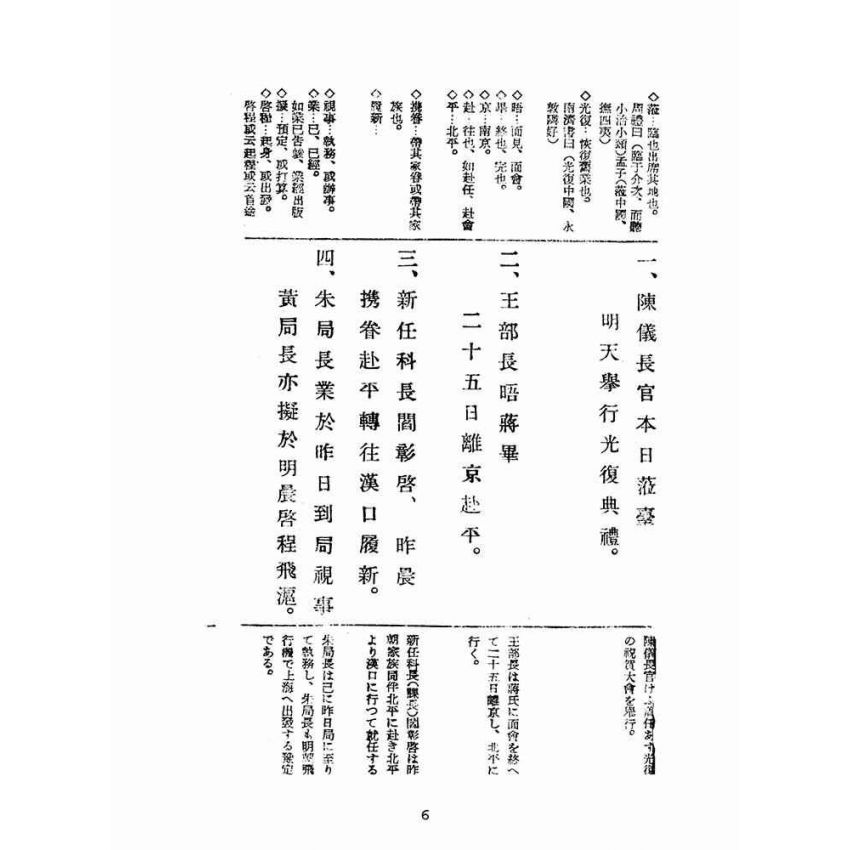 博揚古籍選(文教篇):附日文解說商務閱報時文(臺北明明公司)