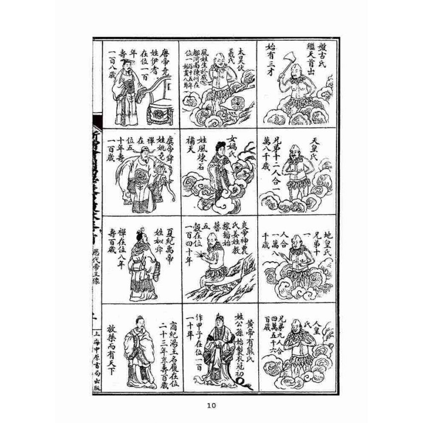 博揚古籍選(文教篇):眾增繪圖幼學瓊林祥解卷首(上海中原書局)