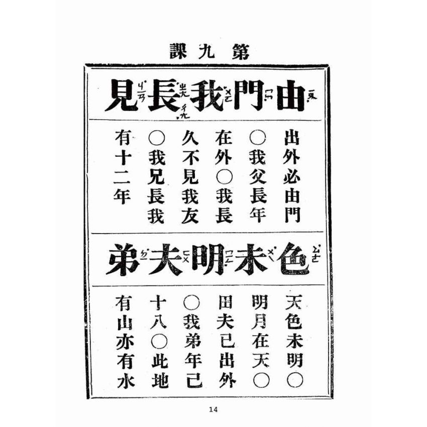 博揚古籍選(文教篇):六百字編識字課本(昭和五年,臺南新樓書房)
