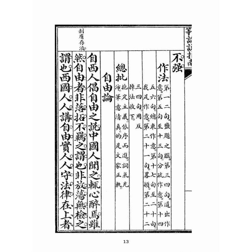 博揚古籍選(文教篇):高等論說指南卷ㄧ(民國十年,上海廣益書局)