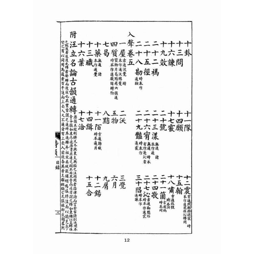 博揚古籍選(文教篇 )：增廣詩韻全璧卷ㄧ