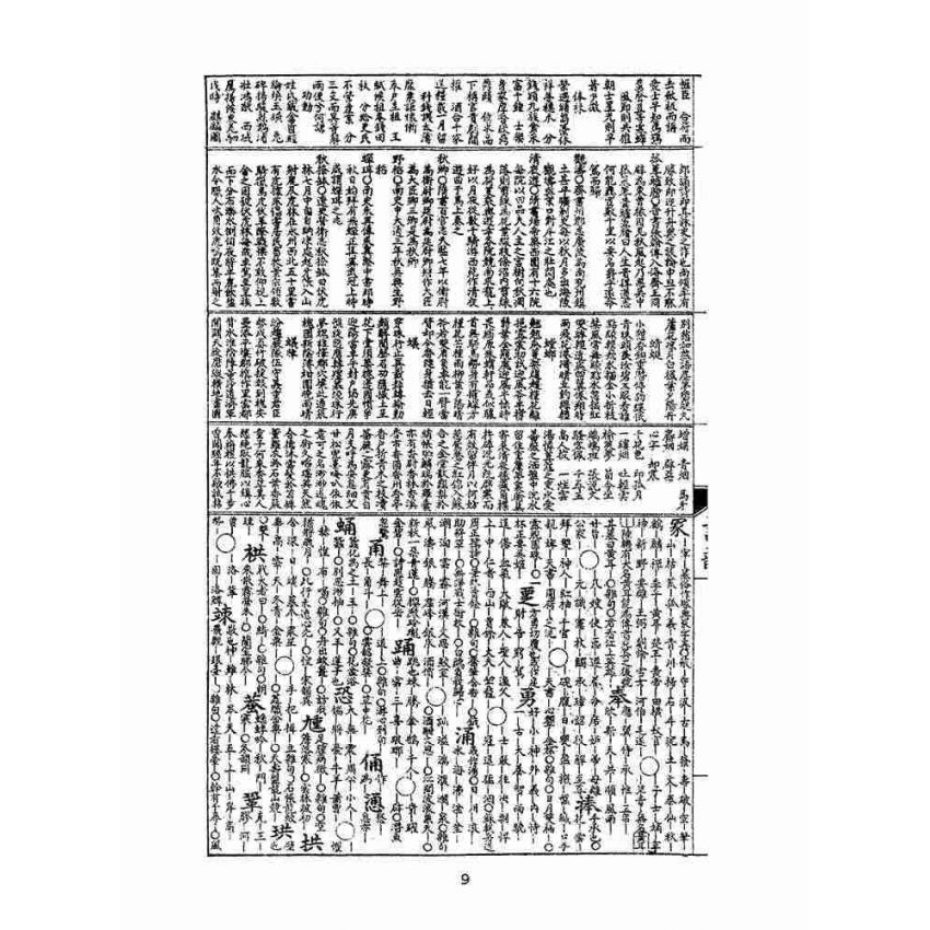 博揚古籍選(文教篇 )：增廣詩韻全璧卷三