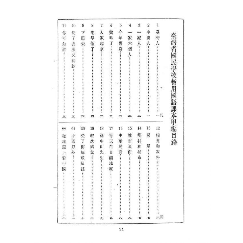 博揚古籍選(文教篇):國民學校暫用-國語課本-甲編