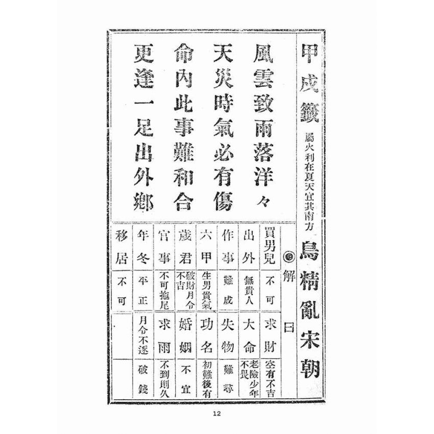 博揚古籍選(宗教篇)：天上聖母籤詩解