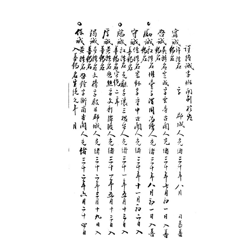 博揚古籍選(宗教篇) 表結稿彙登 