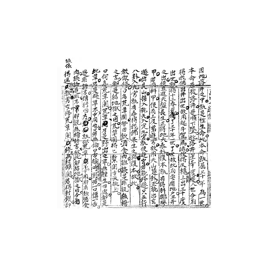 博揚古籍選(宗教篇) 覽心鏡全部、皈依文解、金幢教科儀三種