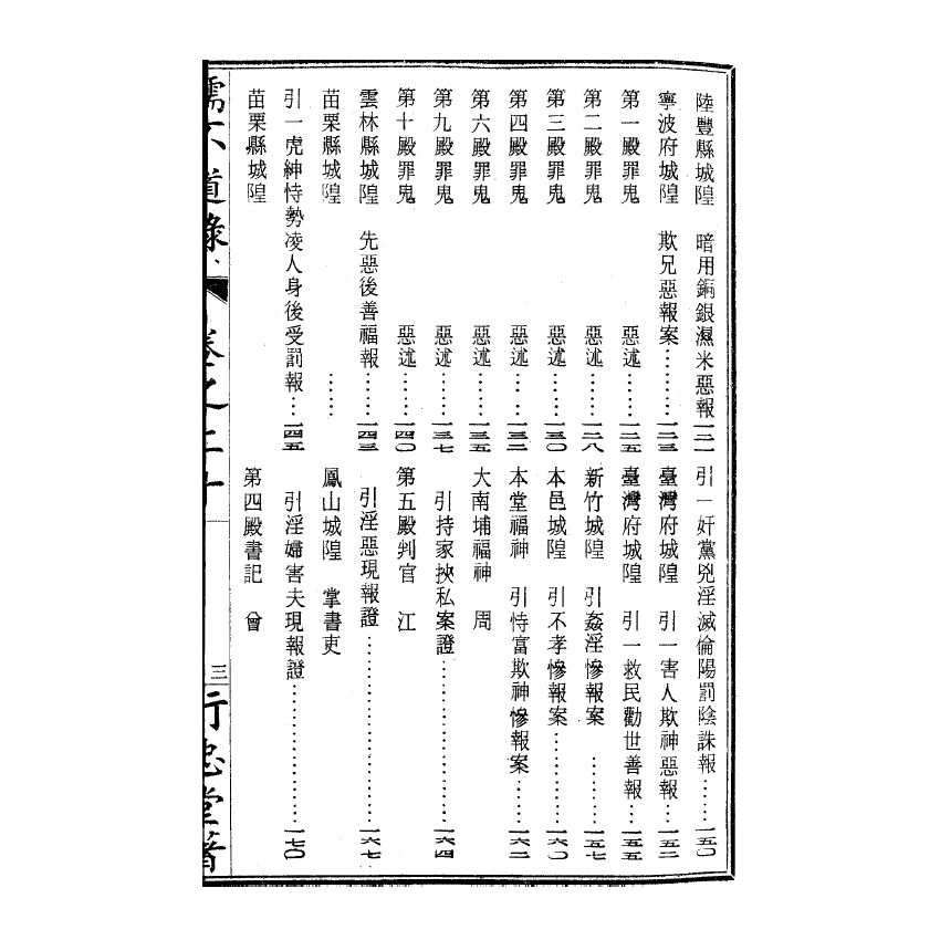 博揚古籍選(宗教篇) 儒不道錄 卷二十芳部