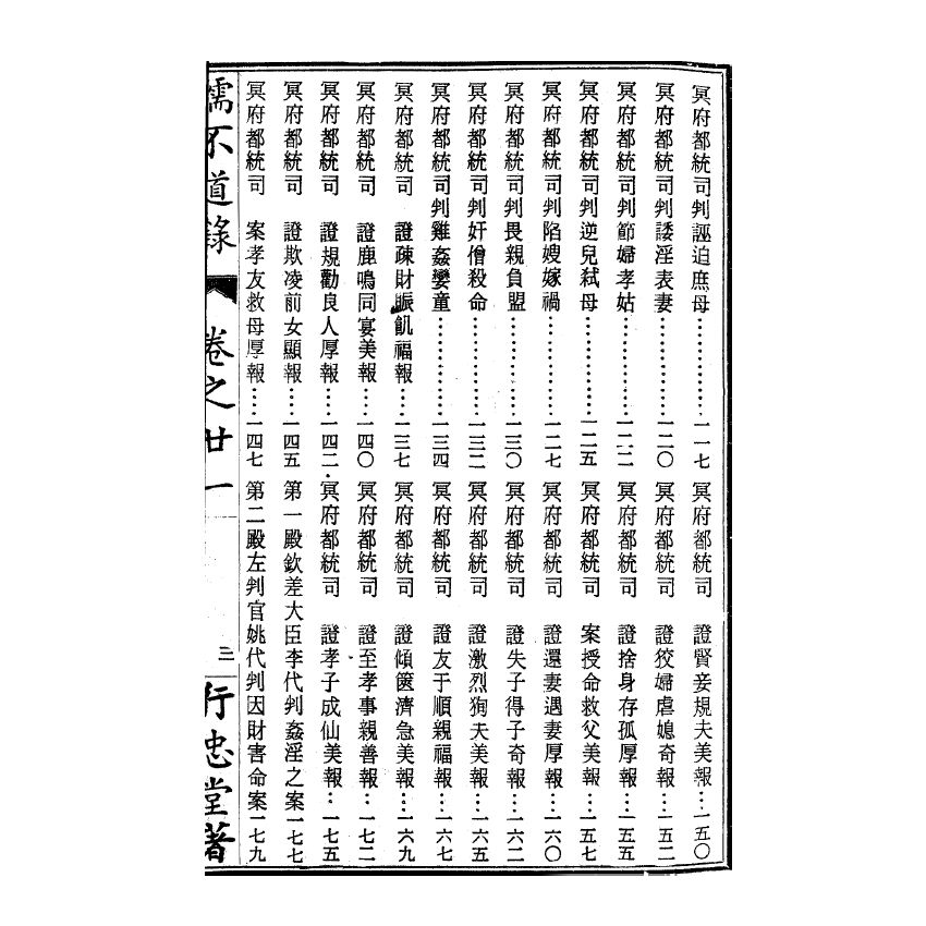 博揚古籍選(宗教篇) 儒不道錄 卷二十一萬部