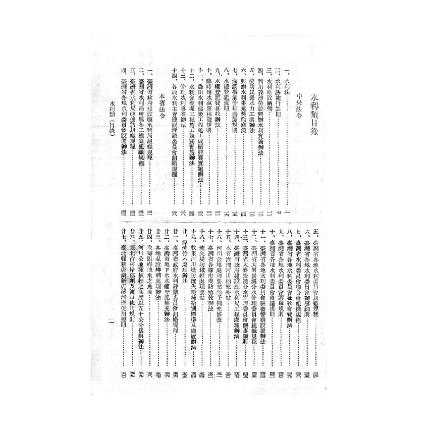 博揚古籍選(歷史篇) 建設法規輯要 (水利類) 