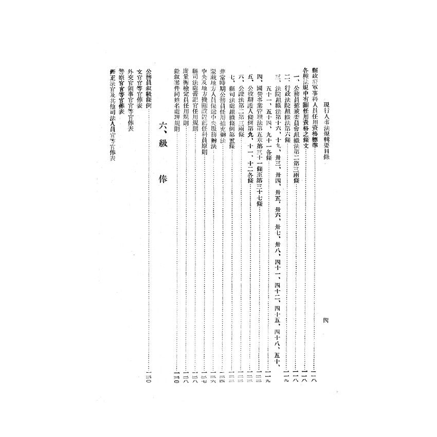 博揚古籍選(歷史篇) 現行人事法規輯要