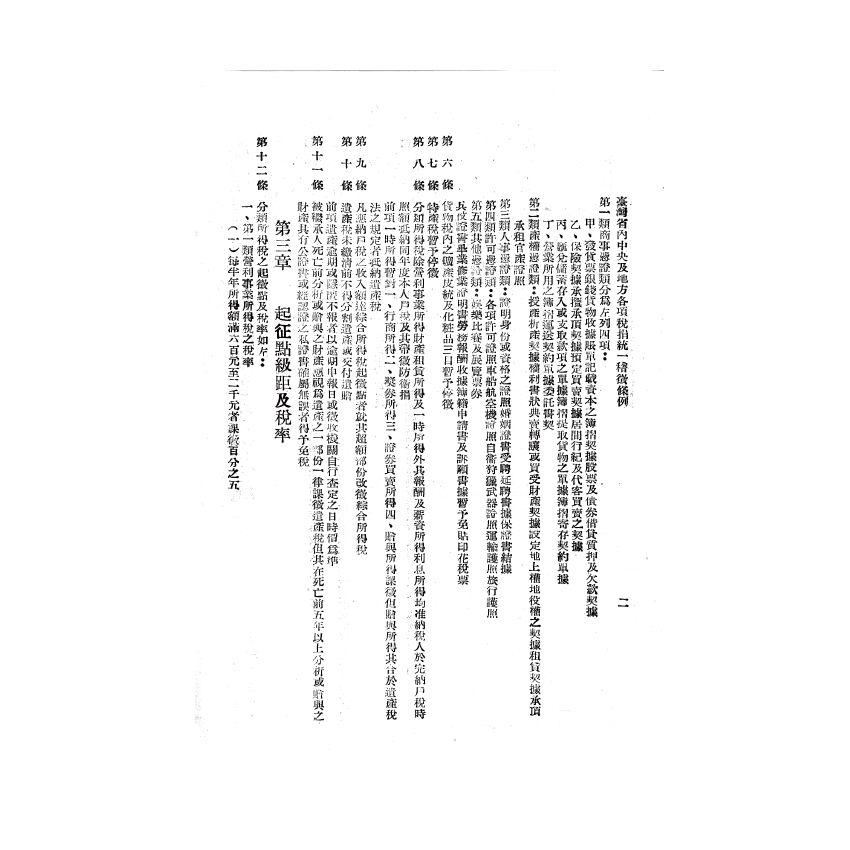博揚古籍選(歷史篇) 房戶稅源調查手冊、國民政府建國大綱、中華民國憲法