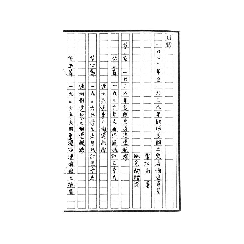 博揚古籍選(歷史篇) 美國之東渡海運貿易